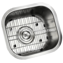 Undermounted/Flushmounted Stainless Steel SUS 304 Gauge 18/8 single bowl kitchen Sink or small bar sink